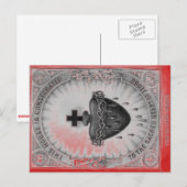 Briefkaart voor huis zegenen (Voorkant / Achterkant)