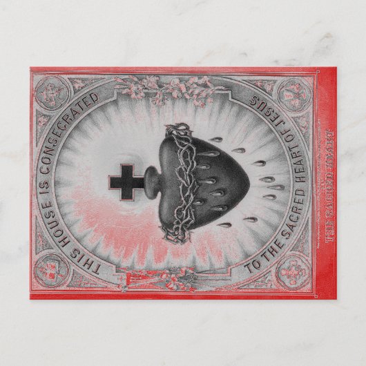 Briefkaart voor huis zegenen (Voorkant)