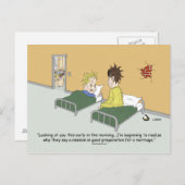 Briefkaart voor huwelijksvoorbereiding (Voorkant / Achterkant)