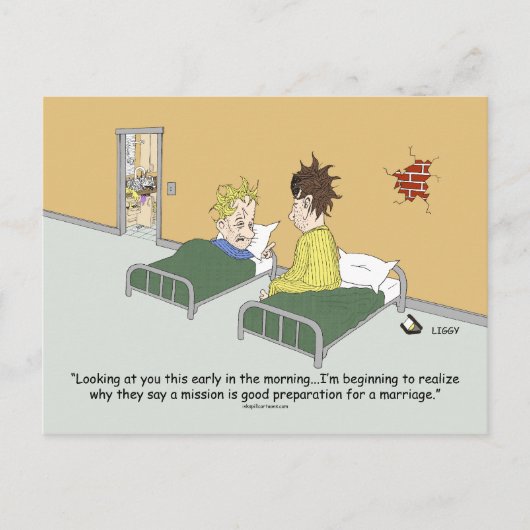 Briefkaart voor huwelijksvoorbereiding (Voorkant)