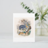  BRIEFKAART VOOR ILLUSTRATIE VAN HET KONINKRIJK (Staand voorkant)