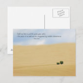 Briefkaart voor innerlijke vrede (Voorkant / Achterkant)