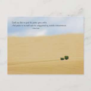 Briefkaart voor innerlijke vrede
