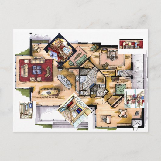 Briefkaart voor intern ontwerp (Voorkant)