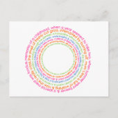 briefkaart voor jeugdherinneringen (Voorkant)