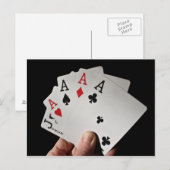 Briefkaart voor kaartspeler (Voorkant / Achterkant)