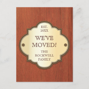 Briefkaart voor kennisgeving van doorgaande deuren