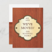 Briefkaart voor kennisgeving van doorgaande deuren (Voorkant / Achterkant)