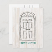 Briefkaart voor kennisgeving van storende deuren (Voorkant / Achterkant)