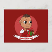 Briefkaart voor kerstbaby (Voorkant)