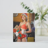 Briefkaart voor kerstcadeaufotografie (Staand voorkant)