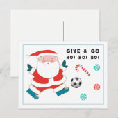 Briefkaart voor kerstfeestdagen (Voorkant / Achterkant)