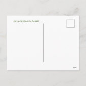 Briefkaart voor kerstfeestdagen in Afrika (Achterkant)