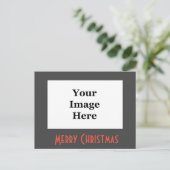 briefkaart voor kerstfeestelijke feestdagen (Staand voorkant)