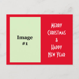 briefkaart voor kerstfeestelijke feestdagen