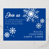 Briefkaart voor kerstfeestflesolie (Voorkant)