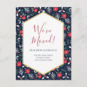 Briefkaart voor kerstflessen in de aankondiging (Voorkant)