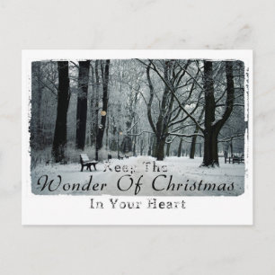 Briefkaart voor kerstfotografie