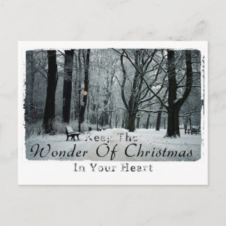 Briefkaart voor kerstfotografie