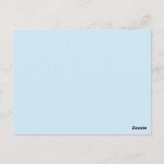 briefkaart voor kerstkatten (Achterkant)