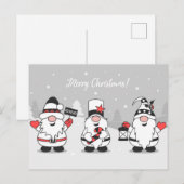 Briefkaart voor kerstmis (Voorkant / Achterkant)