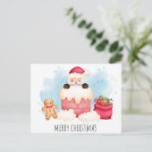 Briefkaart voor kerstmis (Staand voorkant)
