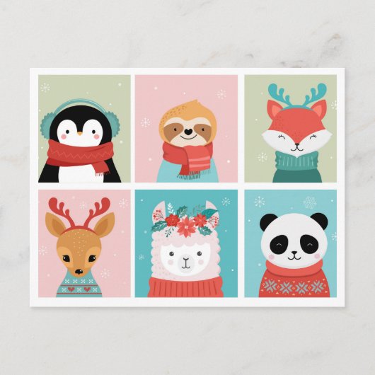 Briefkaart voor kerstmis (Voorkant)