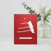 Briefkaart voor kerstmis (Staand voorkant)