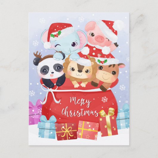 Briefkaart voor kerstmis (Voorkant)
