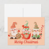 Briefkaart voor kerstmis (Voorkant / Achterkant)