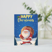 Briefkaart voor kerstmis (Staand voorkant)