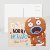 Briefkaart voor kerstmis (Voorkant / Achterkant)