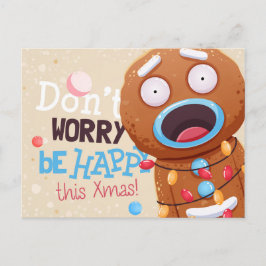 Briefkaart voor kerstmis