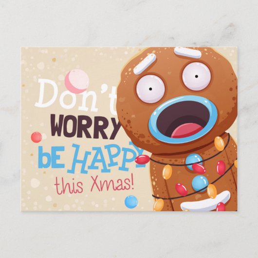 Briefkaart voor kerstmis (Voorkant)