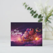 Briefkaart voor kerstmis (Staand voorkant)