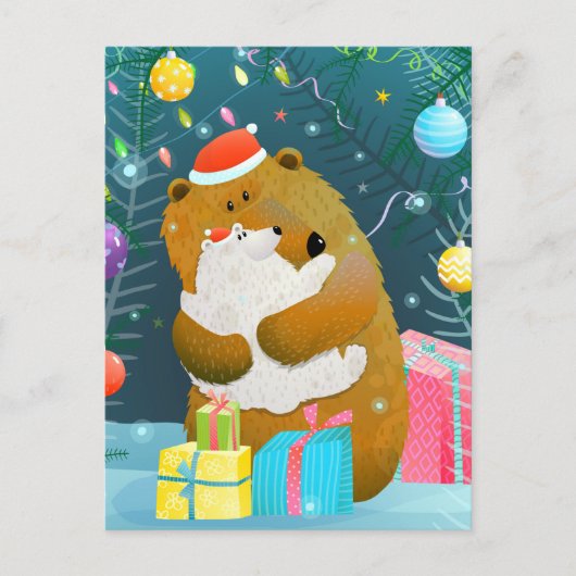 Briefkaart voor kerstmis (Voorkant)