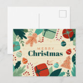 Briefkaart voor kerstmis (Voorkant / Achterkant)