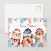 Briefkaart voor kerstmis (Voorkant / Achterkant)