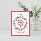 Briefkaart voor kerstmis (Staand voorkant)