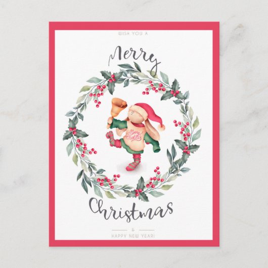 Briefkaart voor kerstmis (Voorkant)