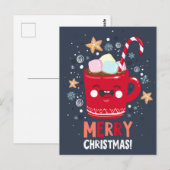 Briefkaart voor kerstmis (Voorkant / Achterkant)