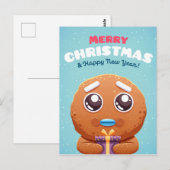 Briefkaart voor kerstmis (Voorkant / Achterkant)