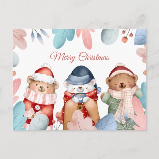 Briefkaart voor kerstmis (Voorkant)