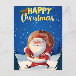 Briefkaart voor kerstmis