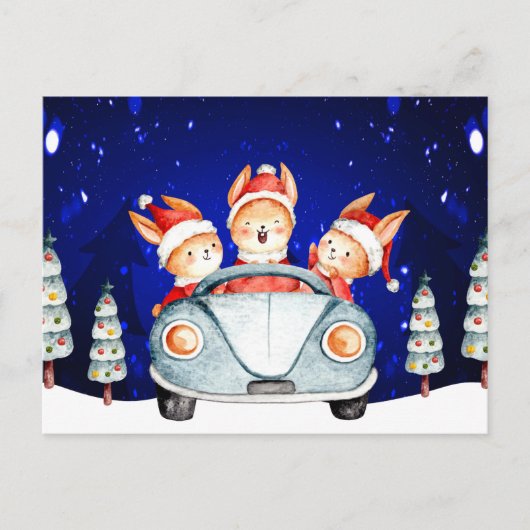 Briefkaart voor kerstmis (Voorkant)