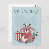 Briefkaart voor kerstmis (Voorkant / Achterkant)