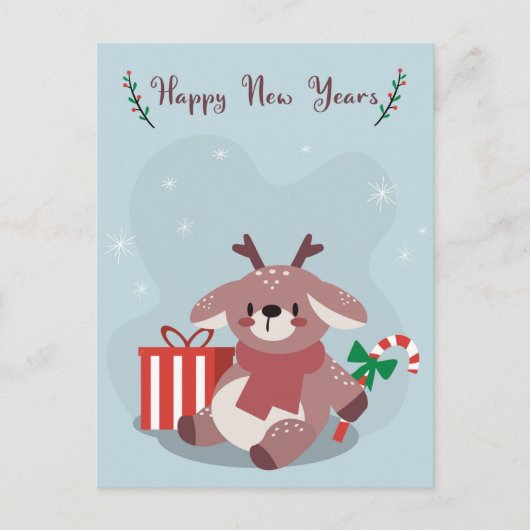 Briefkaart voor kerstmis (Voorkant)