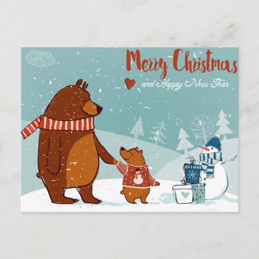 Briefkaart voor kerstmis (Voorkant)