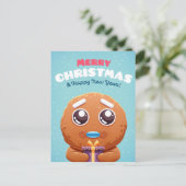 Briefkaart voor kerstmis (Staand voorkant)