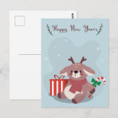 Briefkaart voor kerstmis (Voorkant / Achterkant)